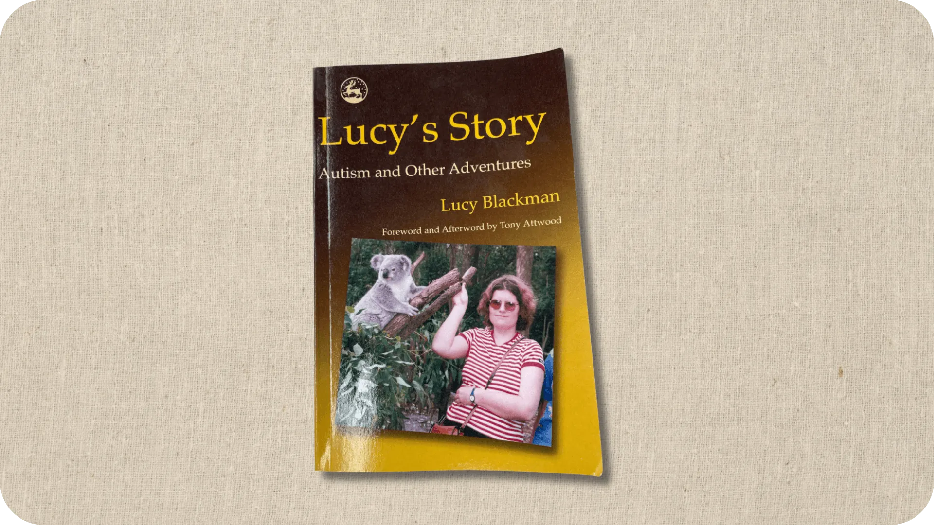Photograph of Lucy Blackman's book - 'Lucy's Story: Autism and Other Adventures'